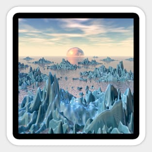 Fantasy Landscape Sticker